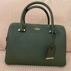 Green Duffle Tote